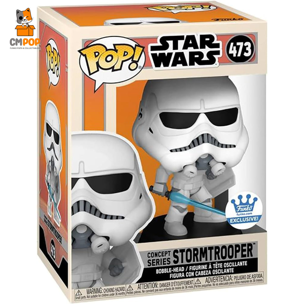 Concept Series Stormtrooper - #473 Funko Pop! Star Wars Exclusive Pop