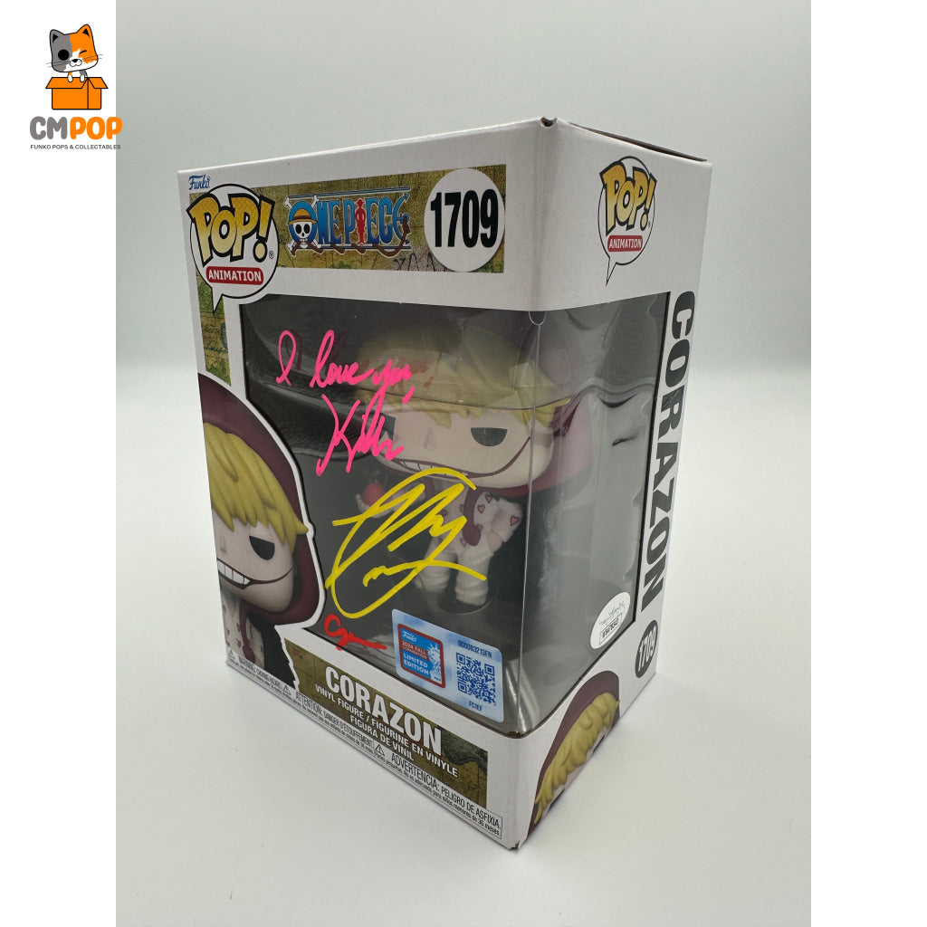 Corazon - #1709 Funko Pop! My Hero Academia 2024 Fall Convention Limited Edition Signed By