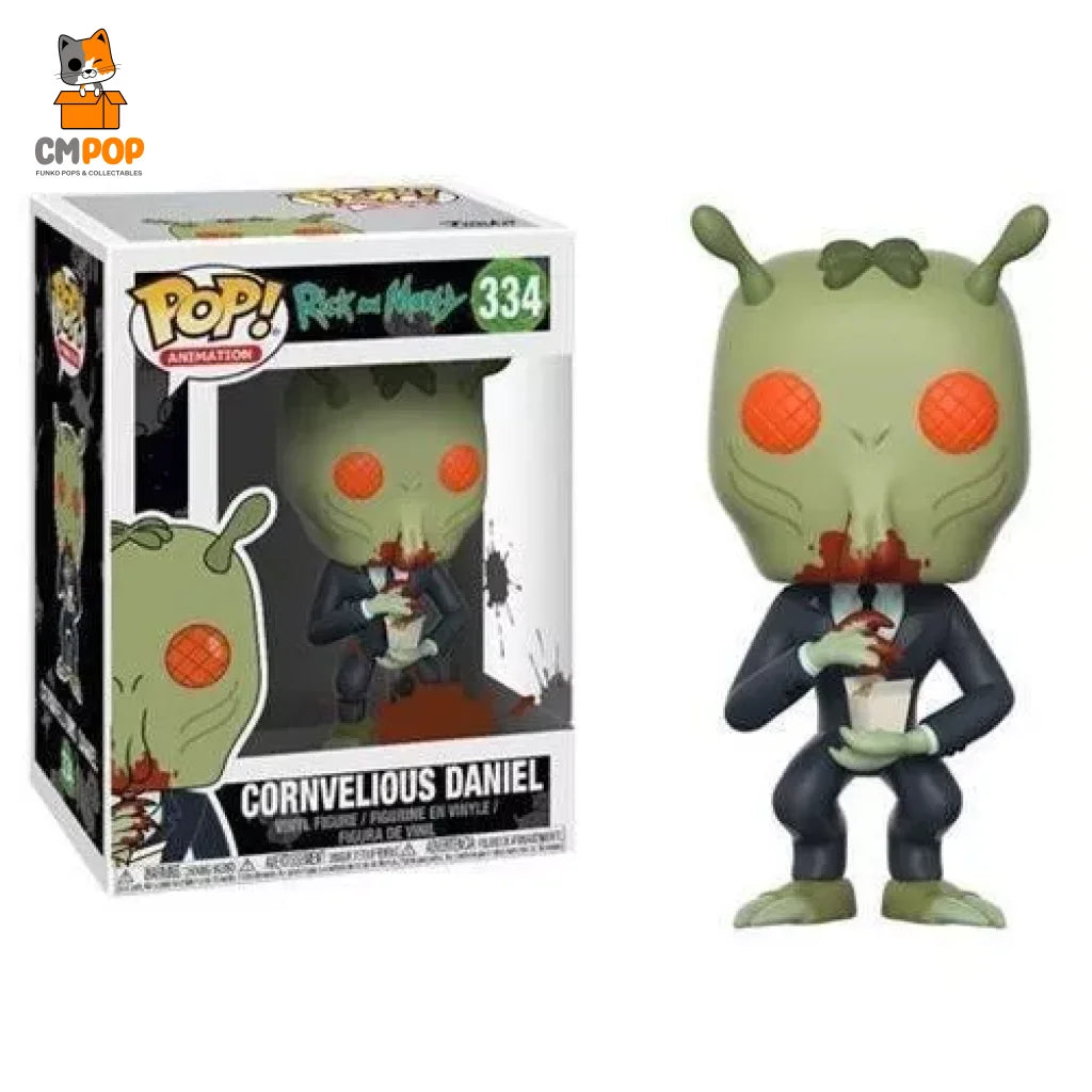 Cornvelious Daniel - #334 Funko Pop! Animation Rick And Morty Pop