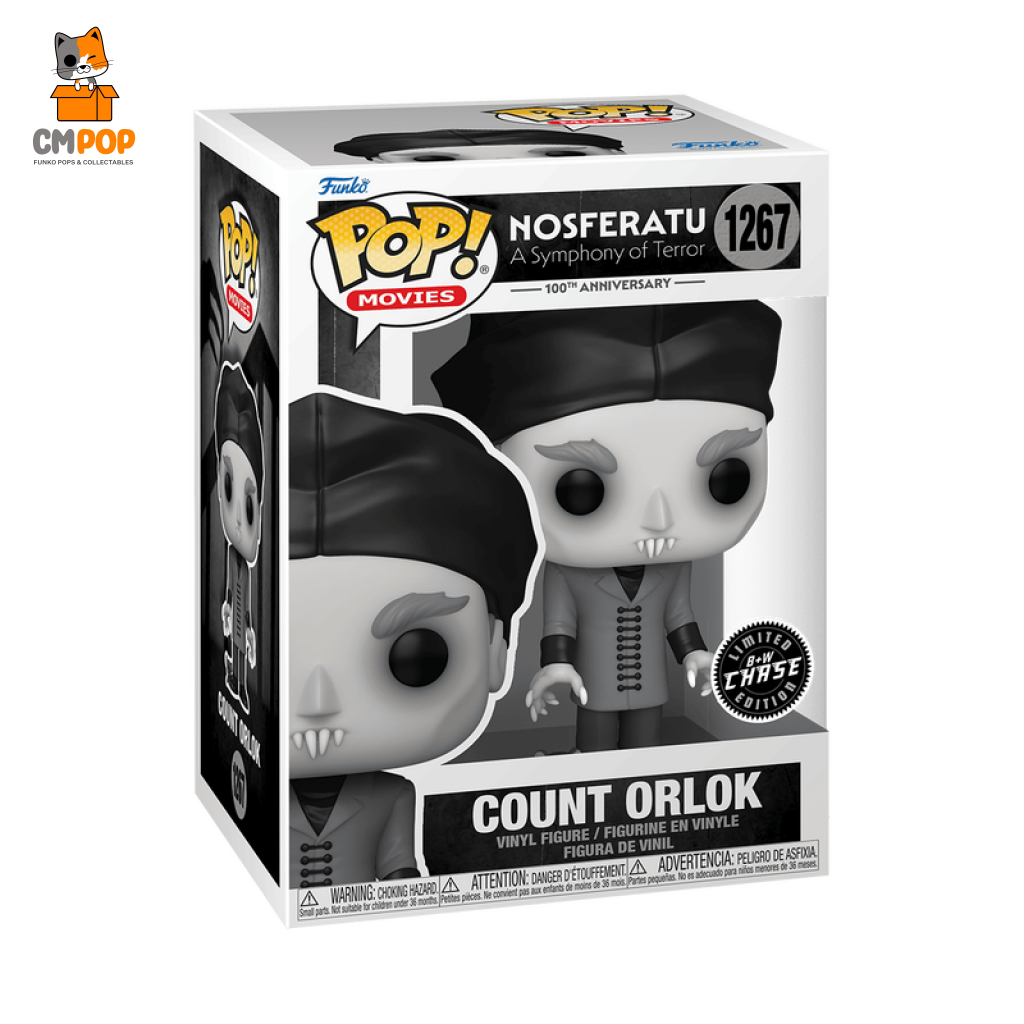 Count Orlock Chase - #1267 Funko Pop! Movies Nosferatu A Symphony Of Terror Pop