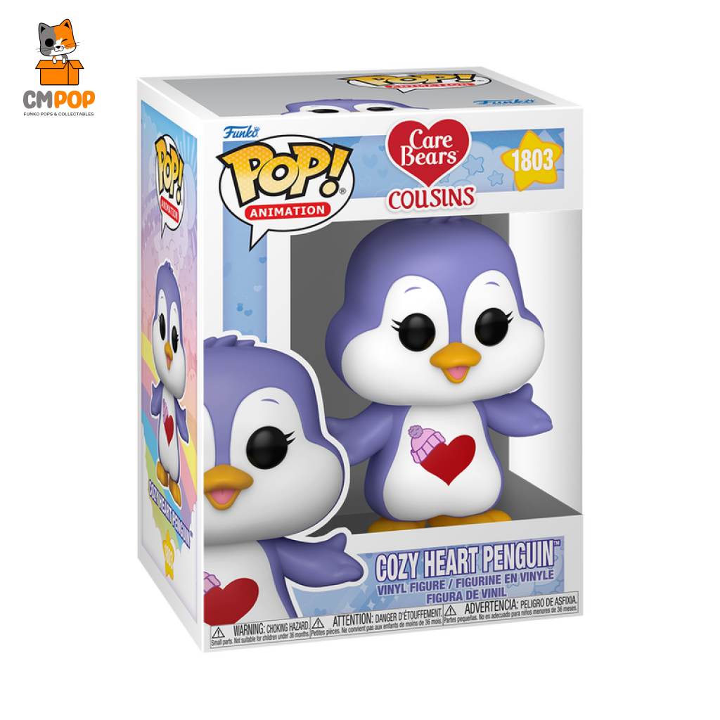 Cozy Heart Penguin - #1803 Funko Pop! Animation Care Bears Cousins Pop