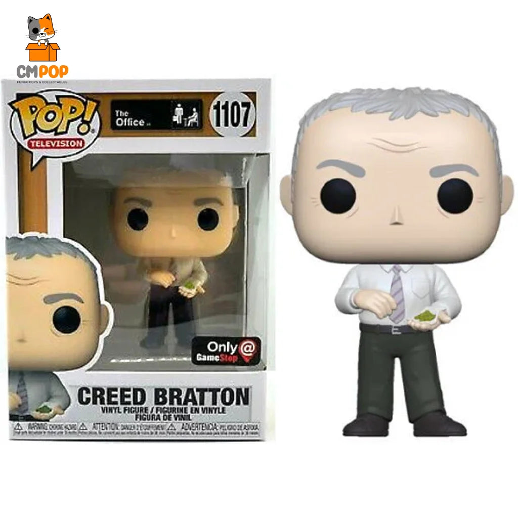 Creed Bratton - #1107 Funko Pop! The Office Game Stop Exclusive Pop