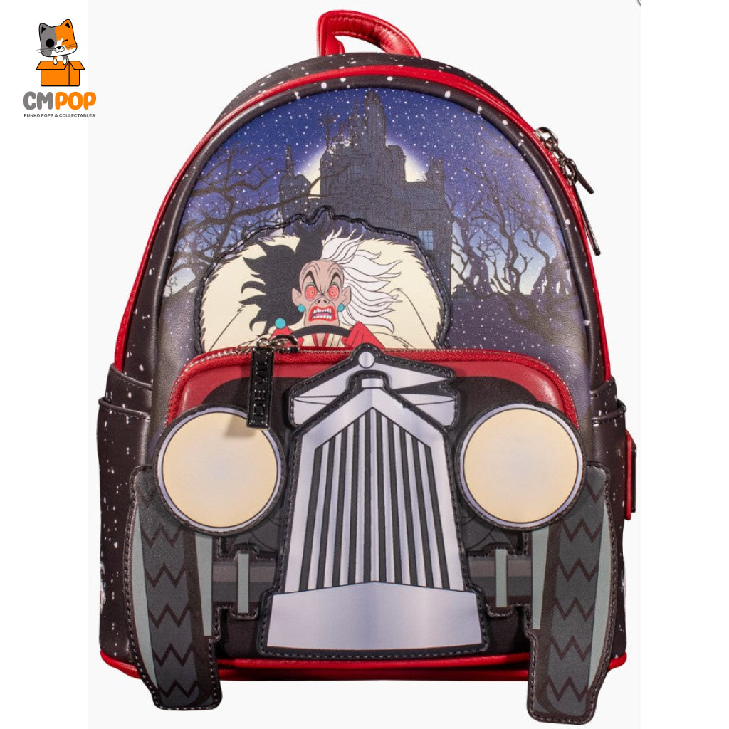 Cruella Car - 101 Dalmatians Disney Loungefly Backpack