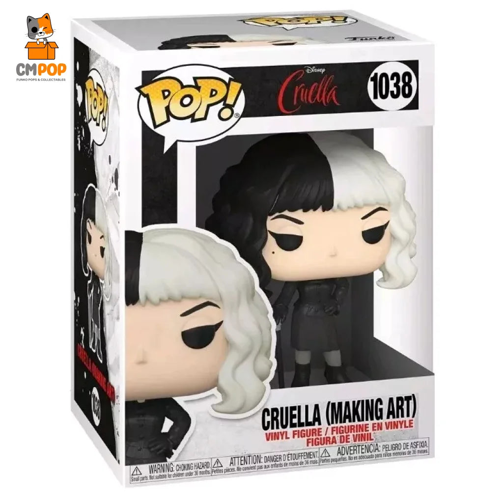 Cruella (Making Art)- #1038 - Funko Pop! Disney Pop