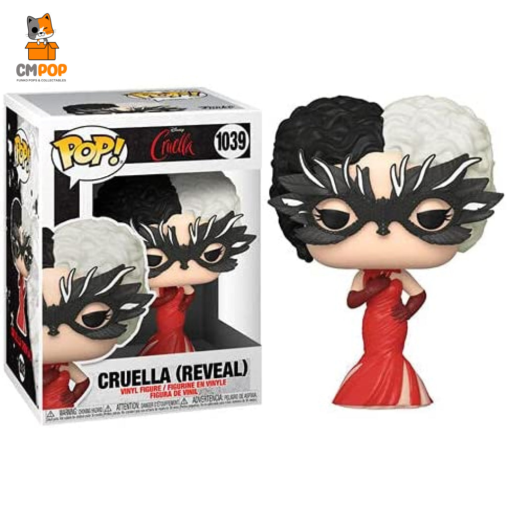 Cruella (Reveal)- #1039 - Funko Pop! Disney Pop