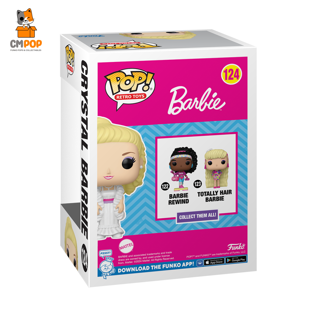 Crystal Barbie - #124 Funko Pop! Retro Toys Pop