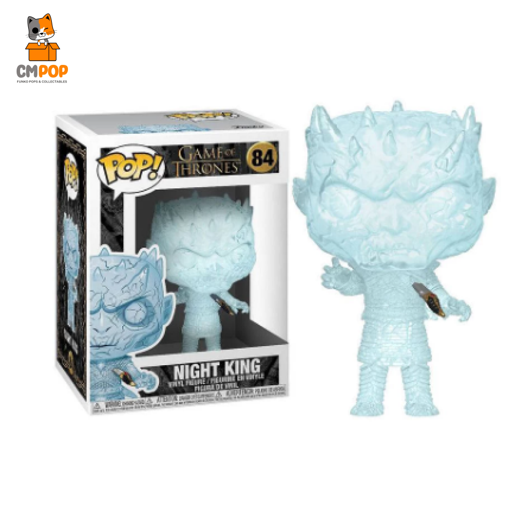 Crystal Night King With Dagger In Chest - #84 Funko Pop! Game Of Thrones Pop