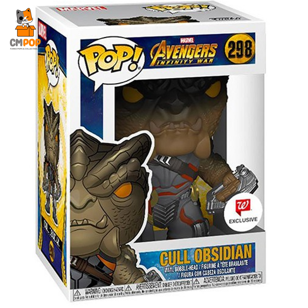 Cull Obsidian - #298 Funko Pop! Avengers Infinity War Marvel -Exclusive Pop