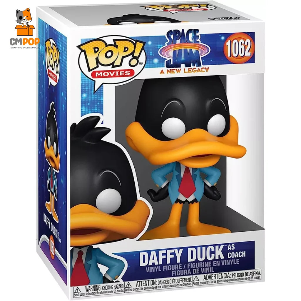 Daffy Duck As Coach - #1062 Funko Pop! Movies Pop