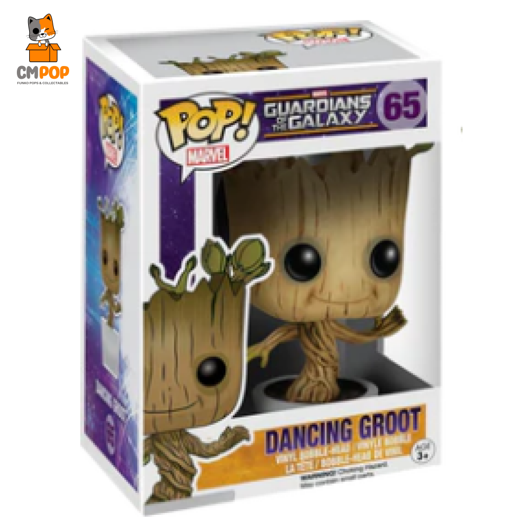 Dancing Groot - #65 Funko Pop Marvel Guardians Of The Galaxy Pop