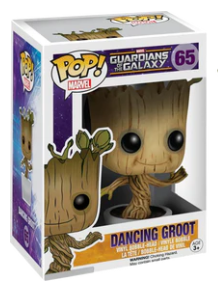 Dancing Groot - #65 - Funko POP - Marvel Guardians of the Galaxy
