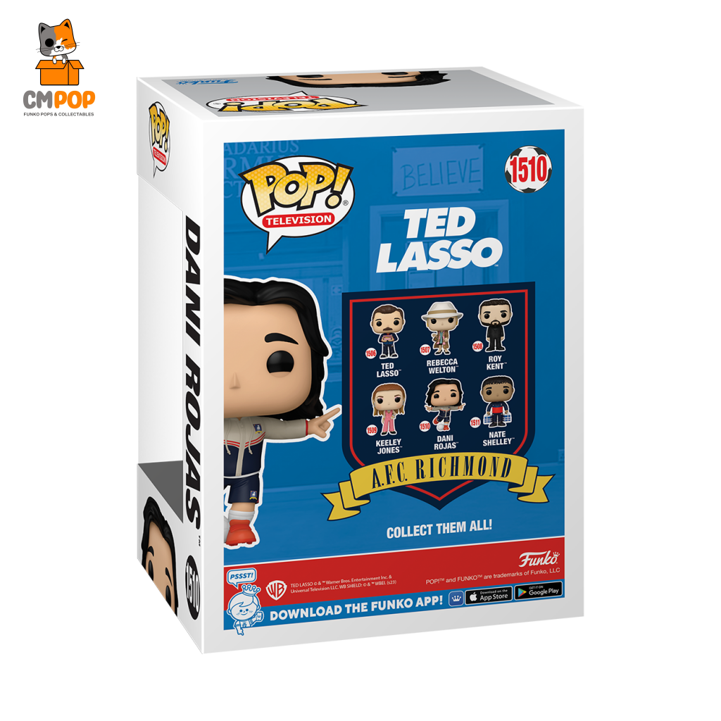 Dani Rojas - #1510 Funko Pop! Ted Lasso Pop