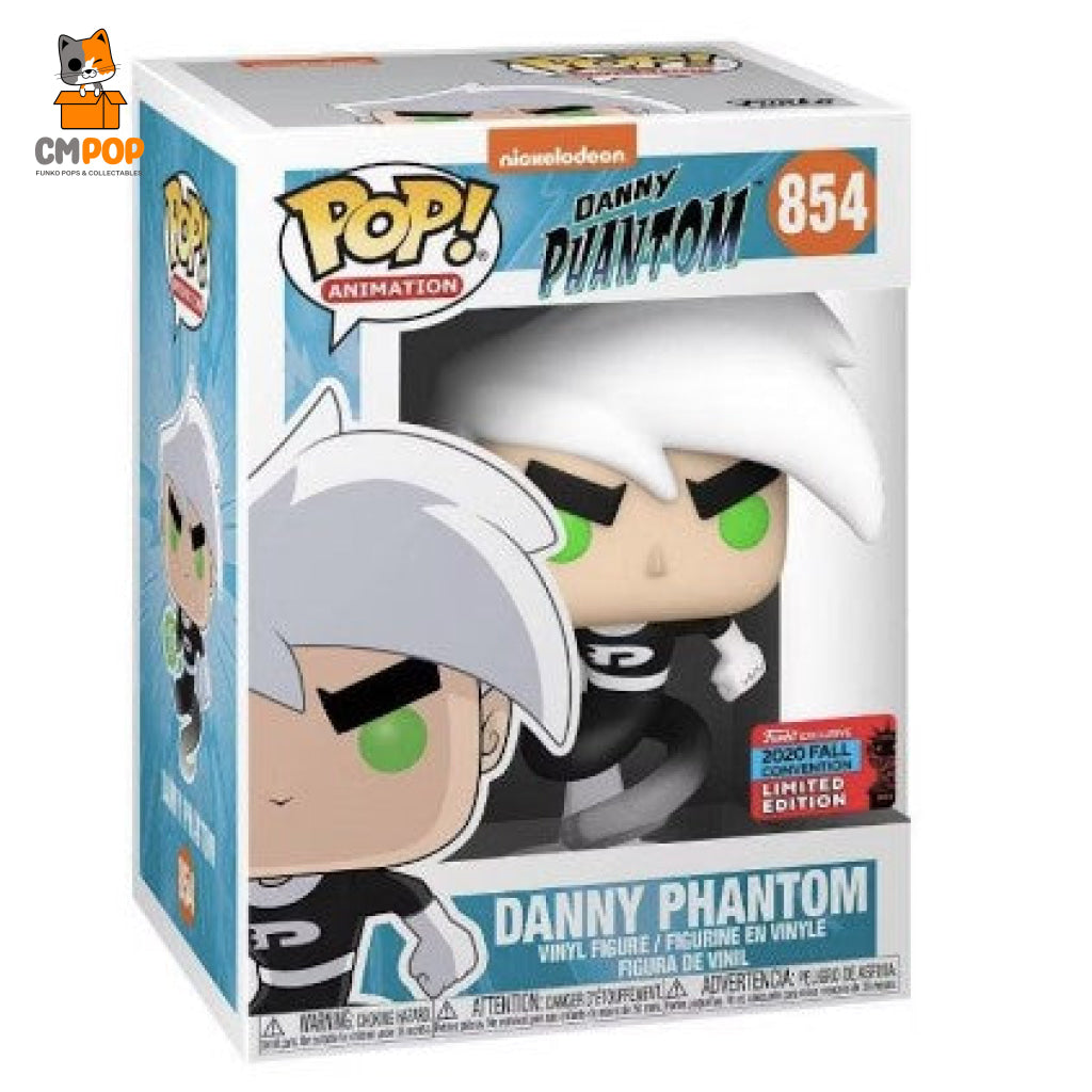 Danny Phantom - #854 Funko Pop! Animation Nickelodeon 2020 Fall Convention Limited Edition Pop