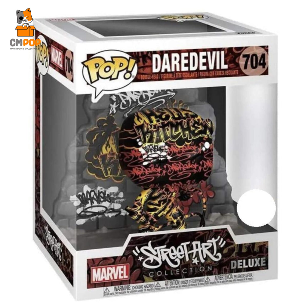 Daredevil - #704 Funko Pop! Street Art Marvel Collection Deluxe Pop