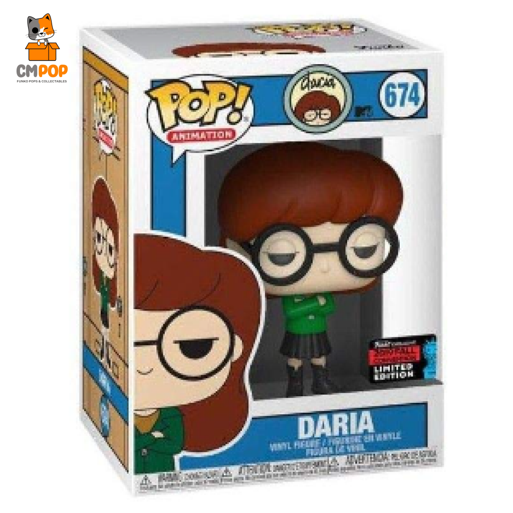 Daria - #674 Funko Pop! Daria- 2019 Convention Exclusive Pop