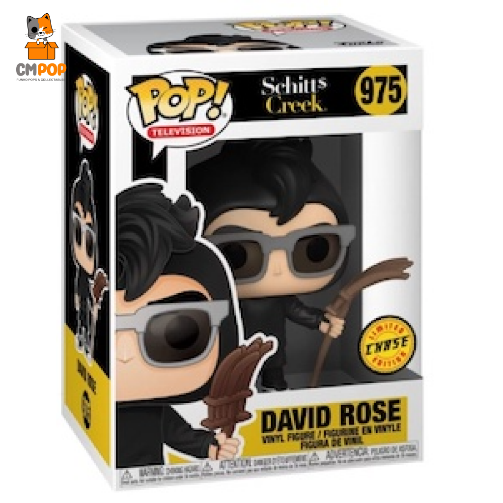 David Rose - #975 Funko Pop! Schitts Creek Chase Exclusive Pop