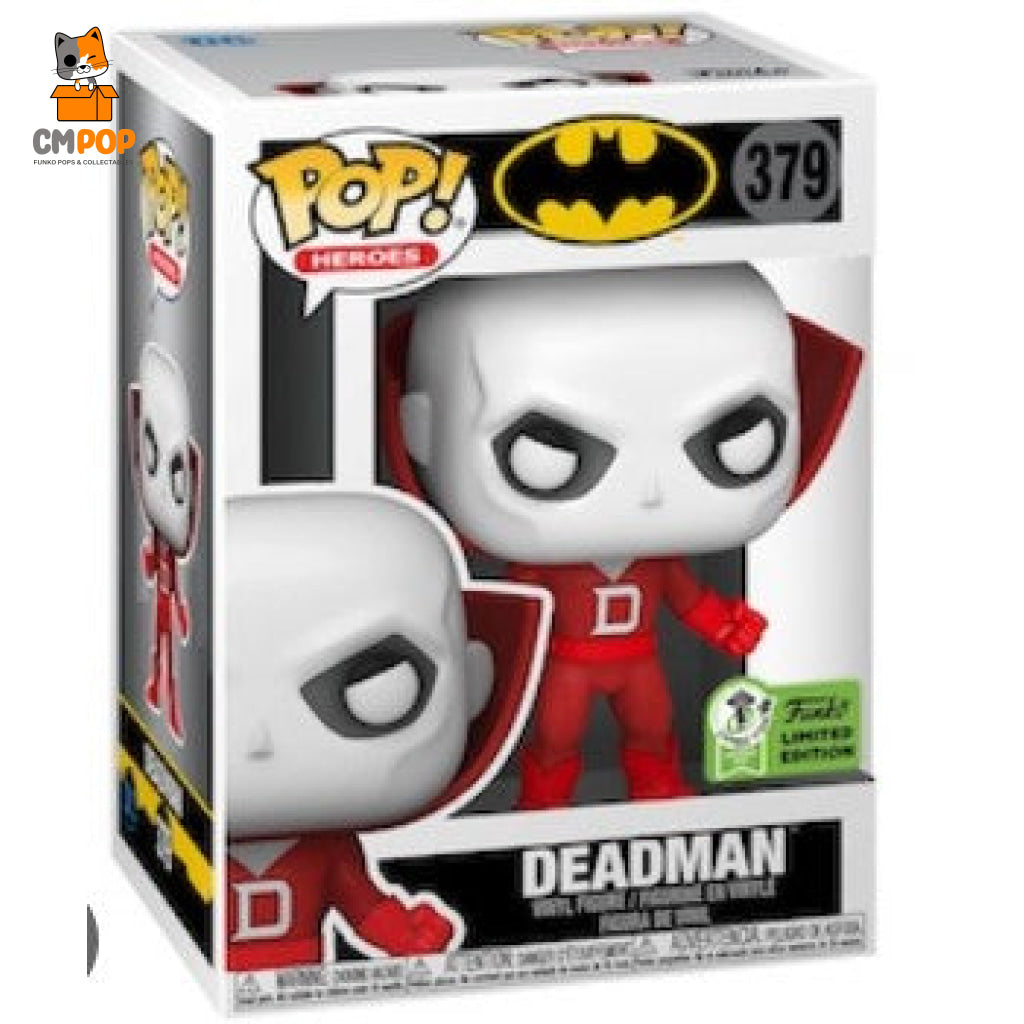 Deadman - #379 Funko Pop! Batman Emerald City Con Stickered Exclusive Pop