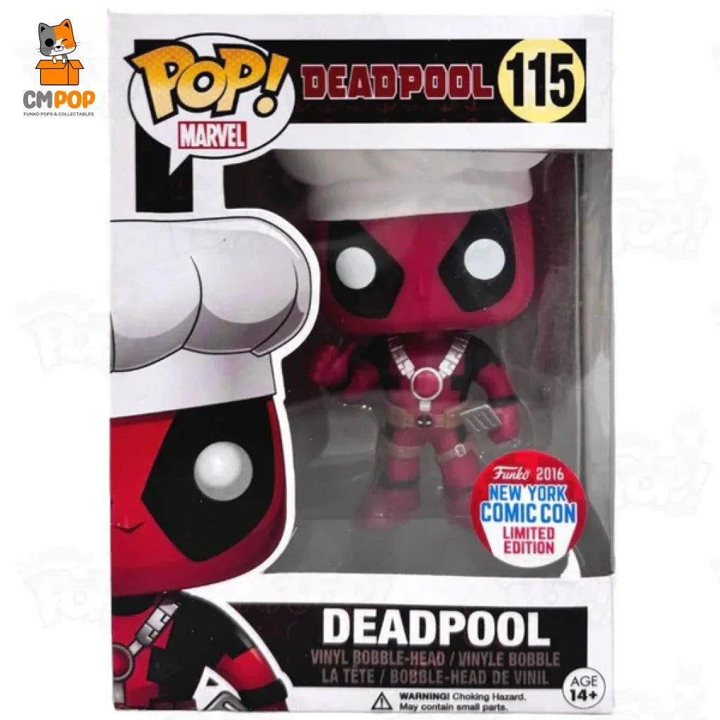 Deadpool - #115 Funko Pop! Marvel New York Comic Com Limited Edition Pop