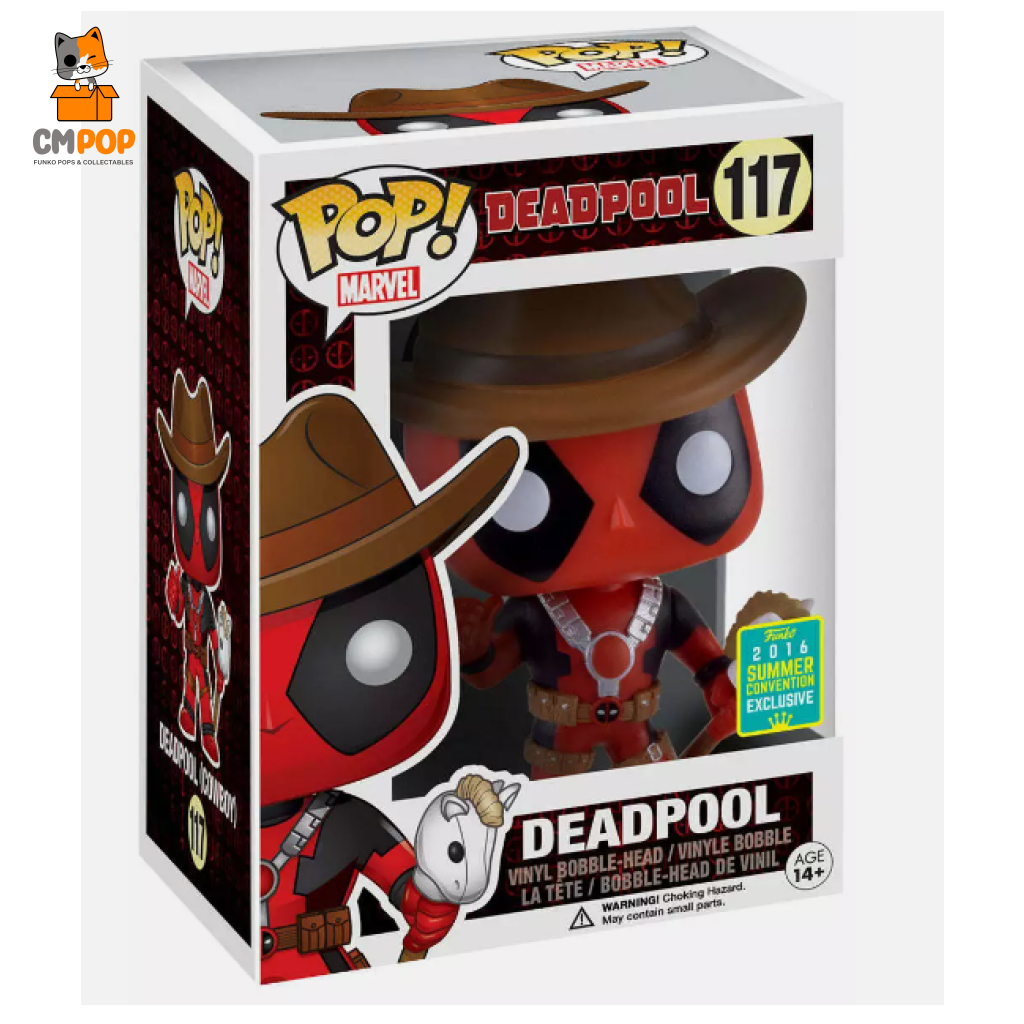 Deadpool - #117 Funko Pop! Marvel 2916 Summer Convention Exclusive Pop