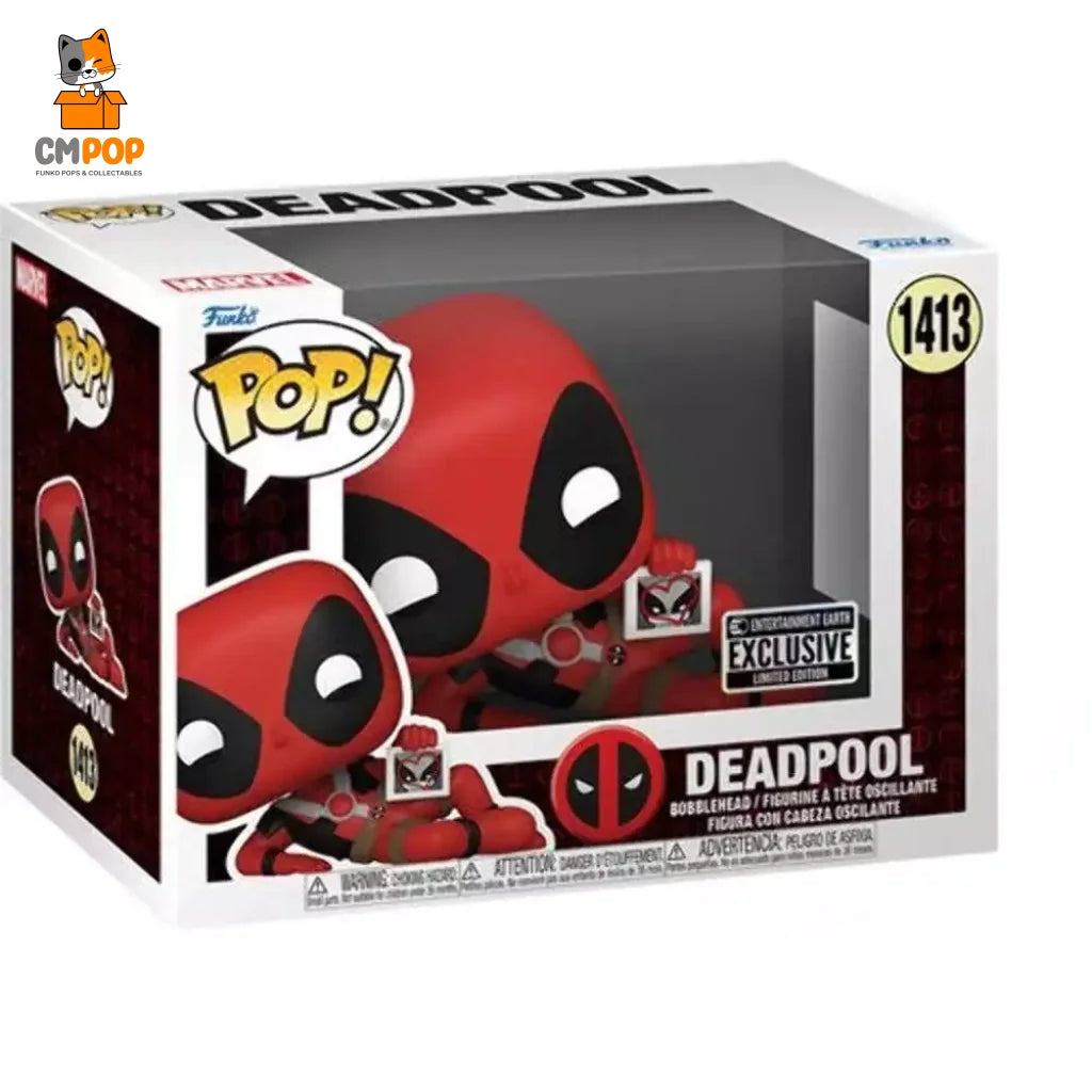 Deadpool - #1413 Funko Pop! Entertainment Earth Exclusive Limited Edition Pop