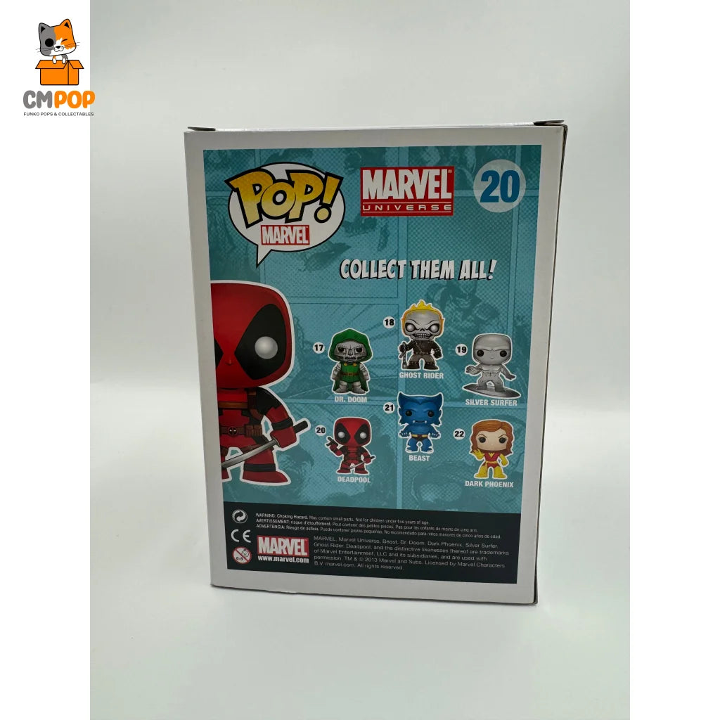 Deadpool - #20 Funko Pop! Marvel Universe 2013 Con Exclusive Pop