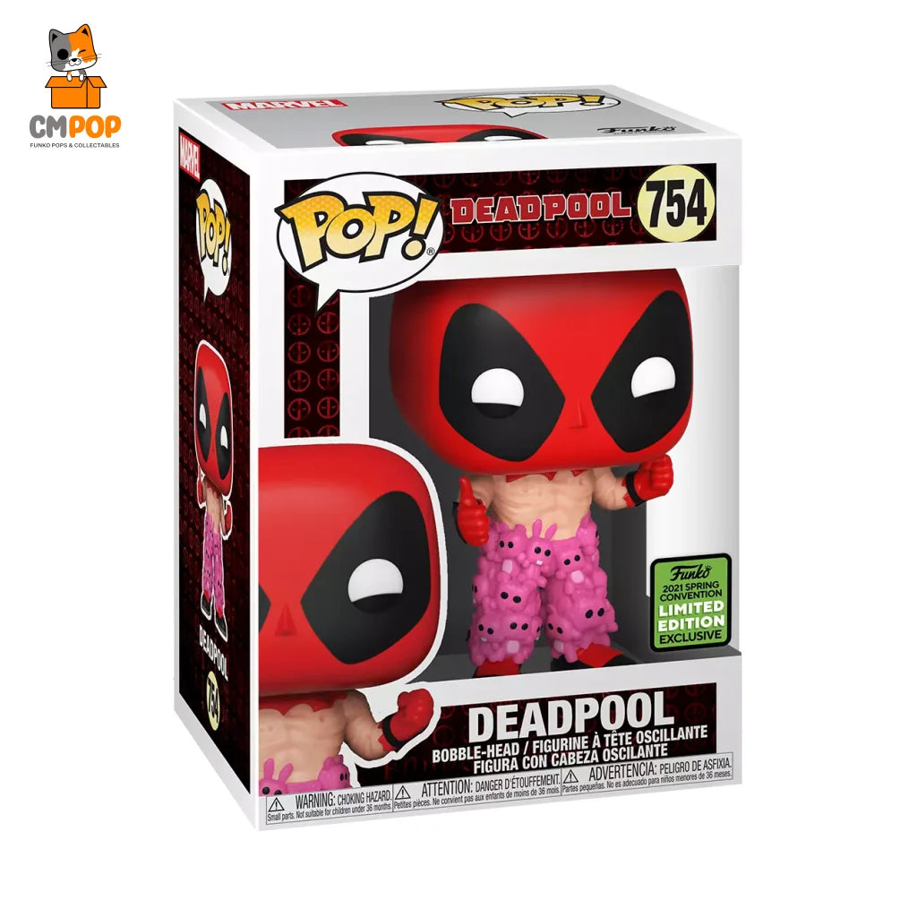 Deadpool - #754- Funko Pop! Marvel 2021 Spring Con Exclusive Pop