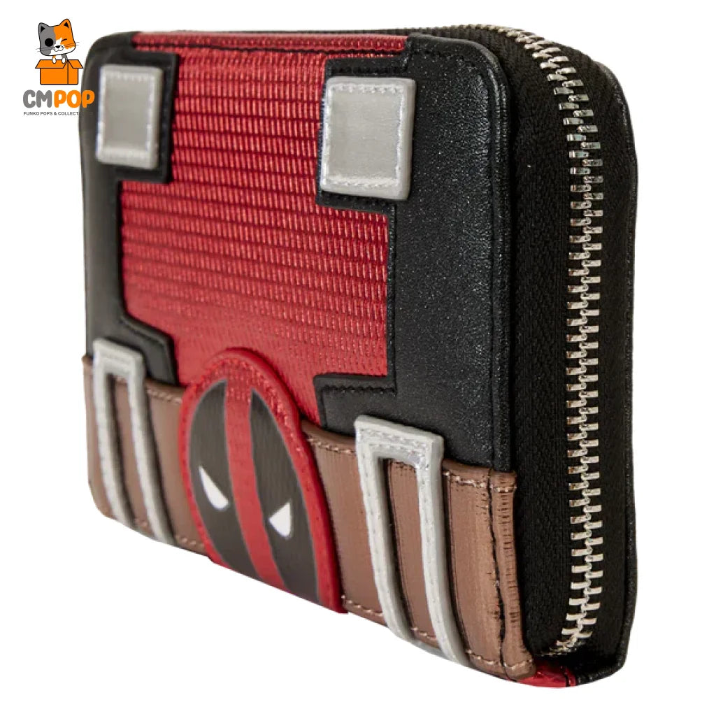 Deadpool Metallic Collection Cosplay Wallet - Loungefly