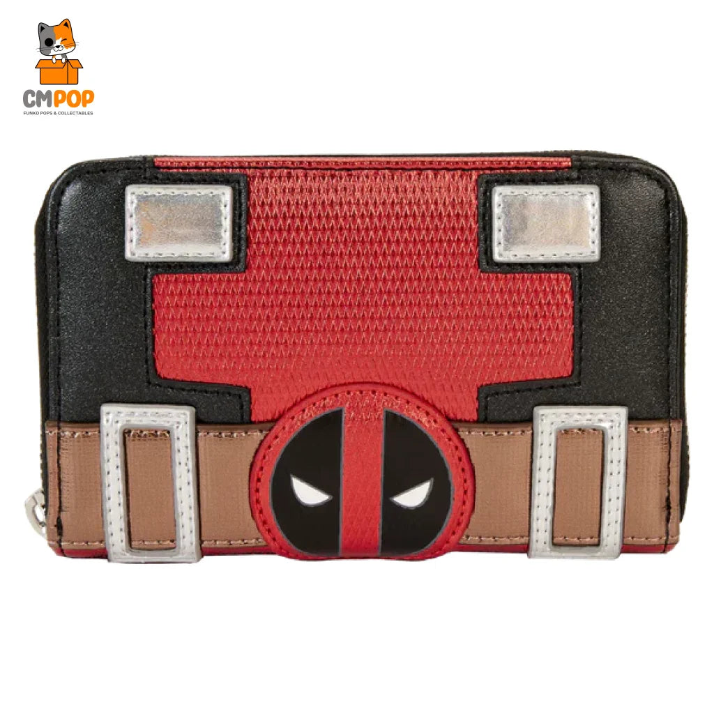 Deadpool Metallic Collection Cosplay Wallet - Loungefly