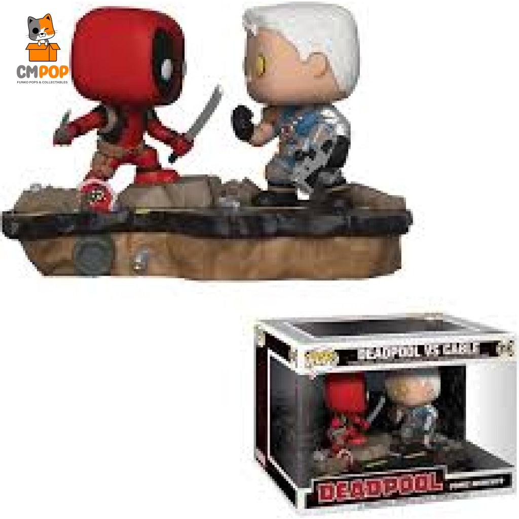 Deadpool Vs Cable - #318 Funko Pop! Comic Moments Pop