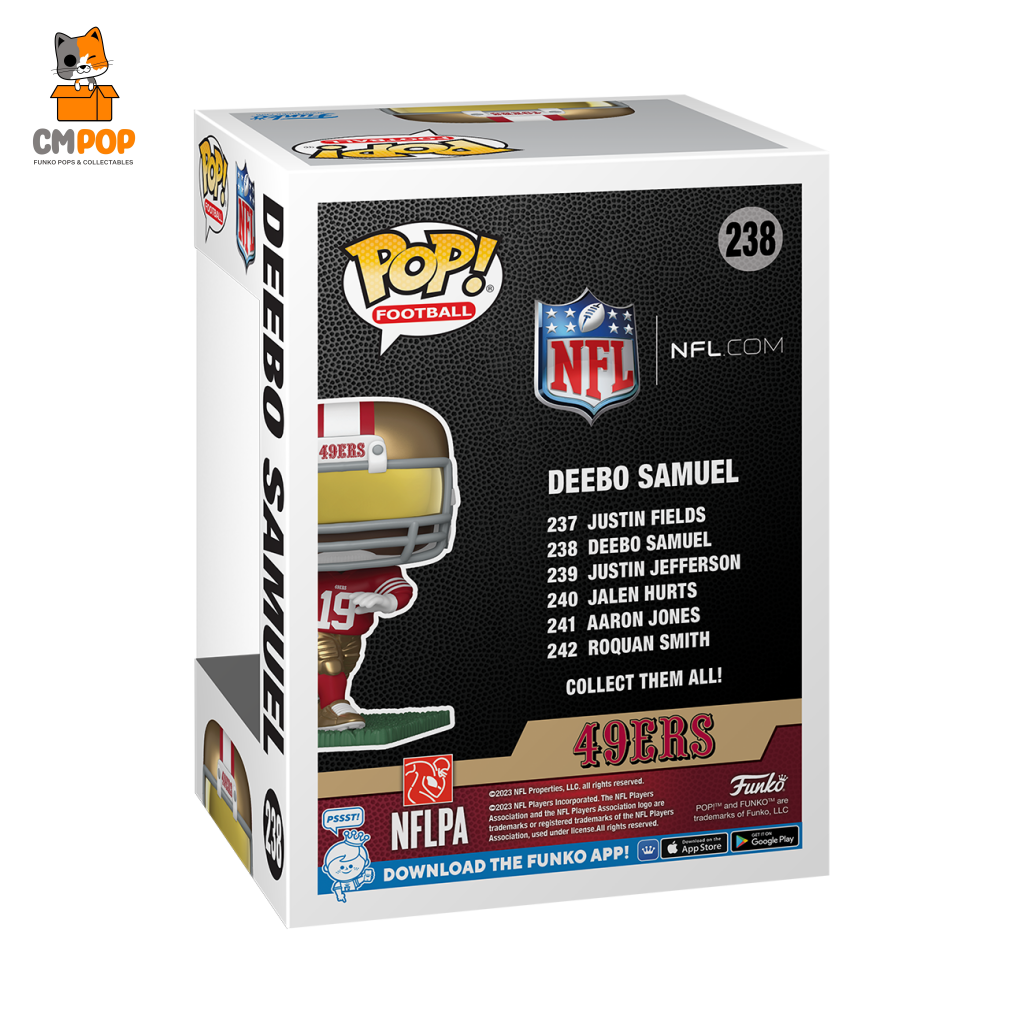 Deebo Smauel - #238 Funko Pop! San Francisco 49Ers Nfl Pop