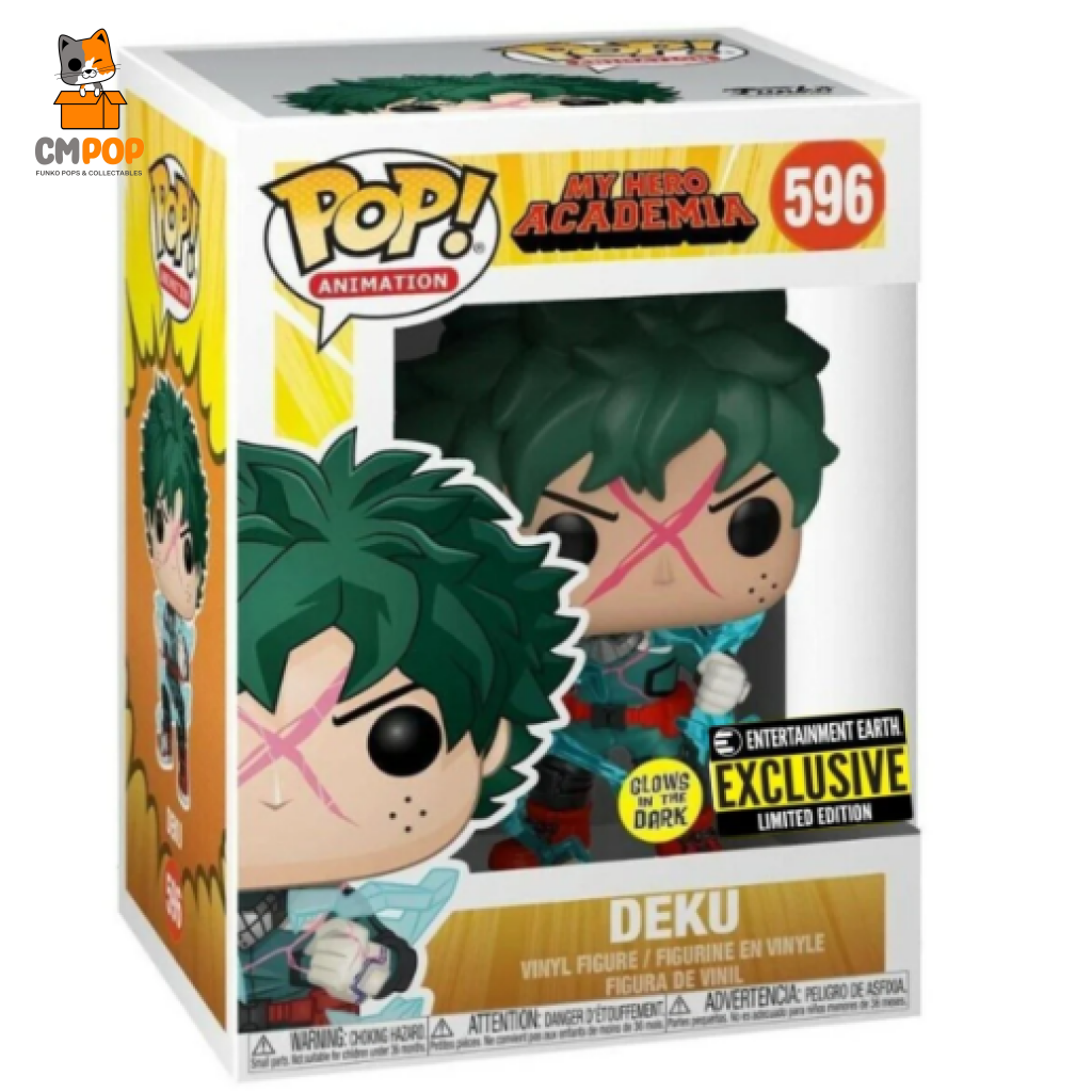 Deku- #596- Funko Pop! - My Hero Academia Gitd Entertainment Earth Exclusive Pop