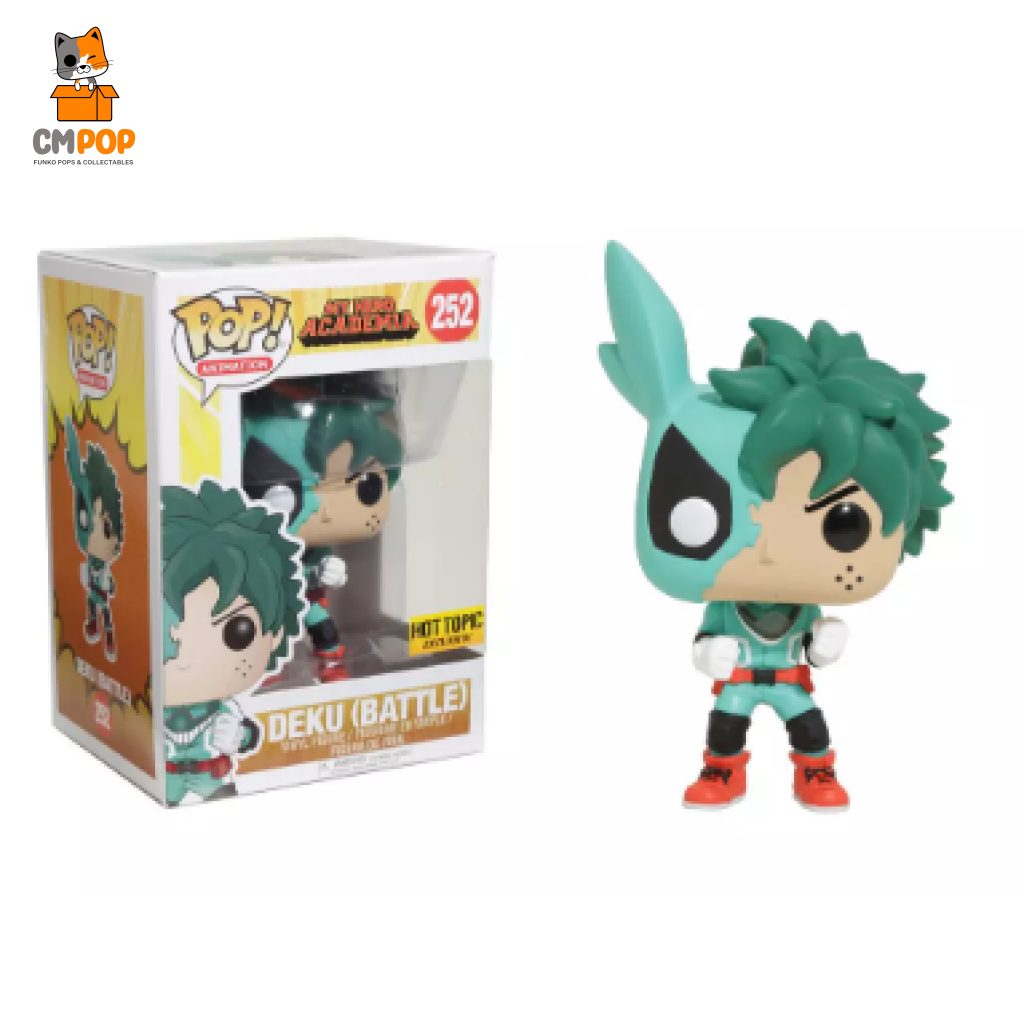 Deku (Battle) - #252 My Hero Academia Hot Topic Exclusive Funko Pop