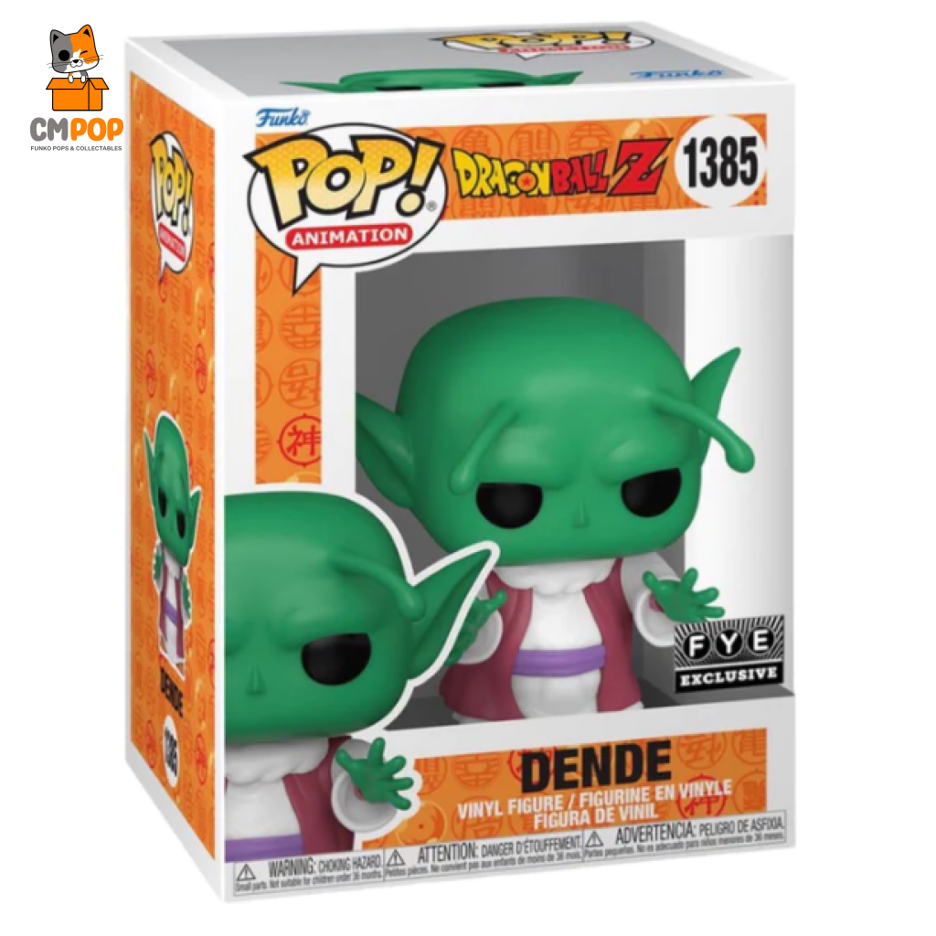 Dende - #1385 Funko Pop! Dragon Ball Fye Exclusive Pop