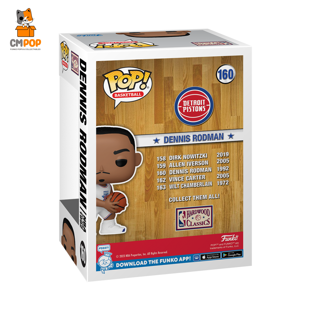 Dennis Rodman - #160 Funko Pop! Nba All Star Legends Pop