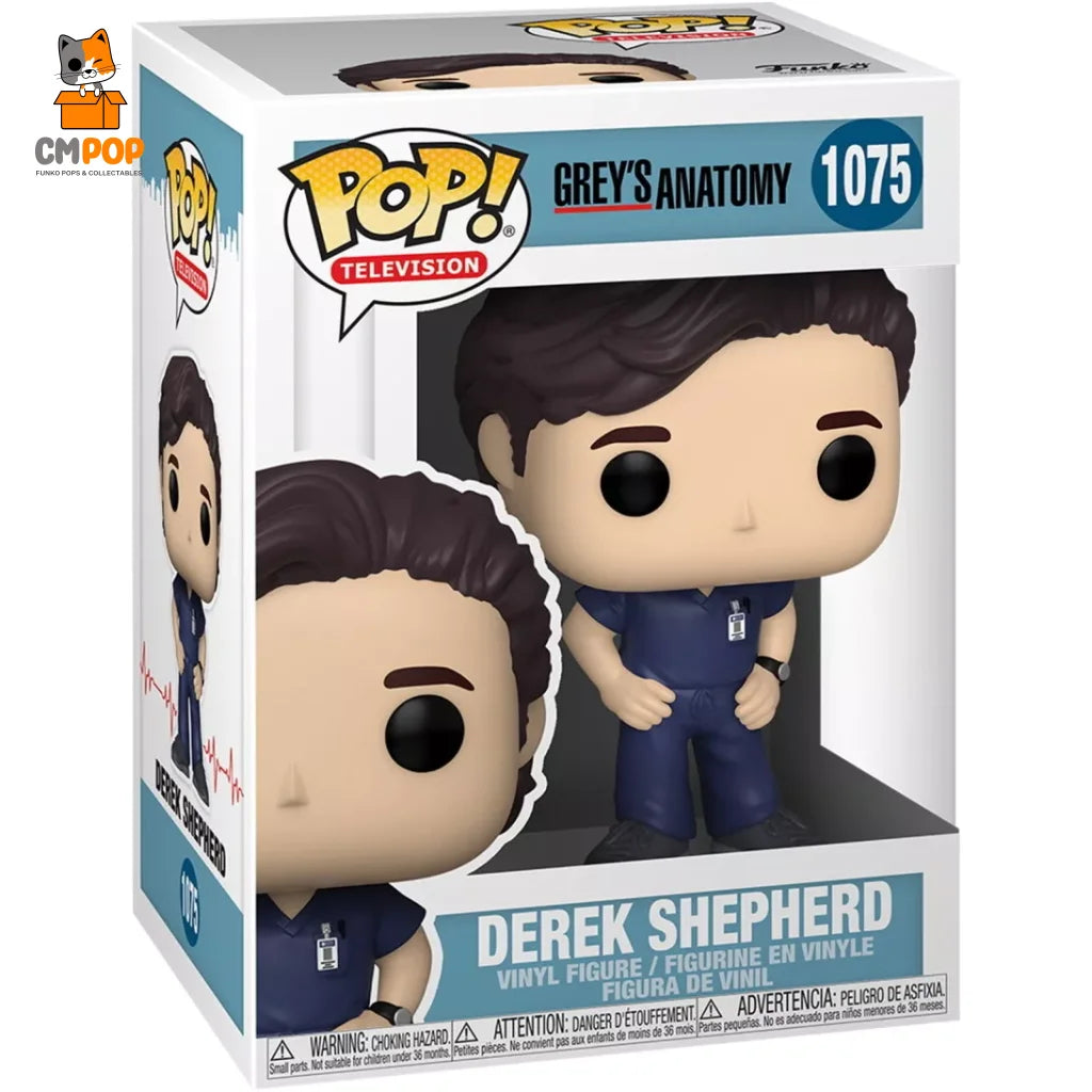 Derek Shepard - #1075 Funko Pop! Television Greys Anatomy