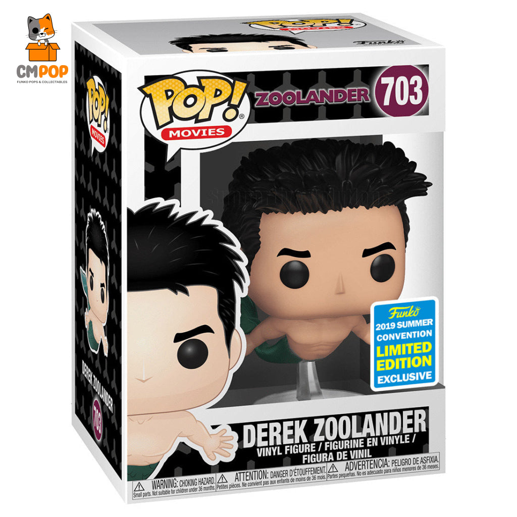 Derek Zoolander - #703 Funko Pop! Movies 2019 Convention Exclusive Pop