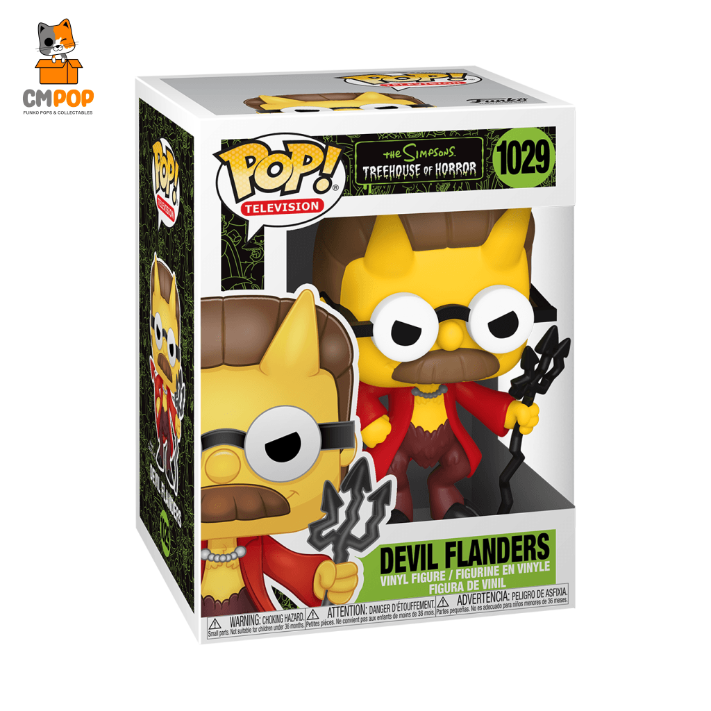 Devil Flanders - #1029 Funko Pop! The Simpsons Pop