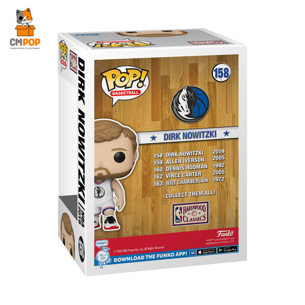 Dirk Nowitzki - #158 Funko Pop! Nba All Star Legends Pop