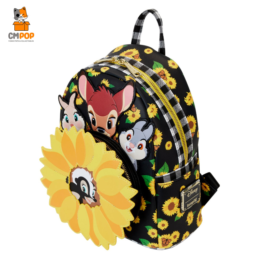 Disney Bambi Sunflower Friends Mini Backpack - Loungefly