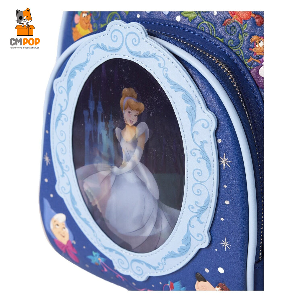 Disney Cinderella 75th Anniversary Lenticular Mini Backpack - Loungefly Loungefly