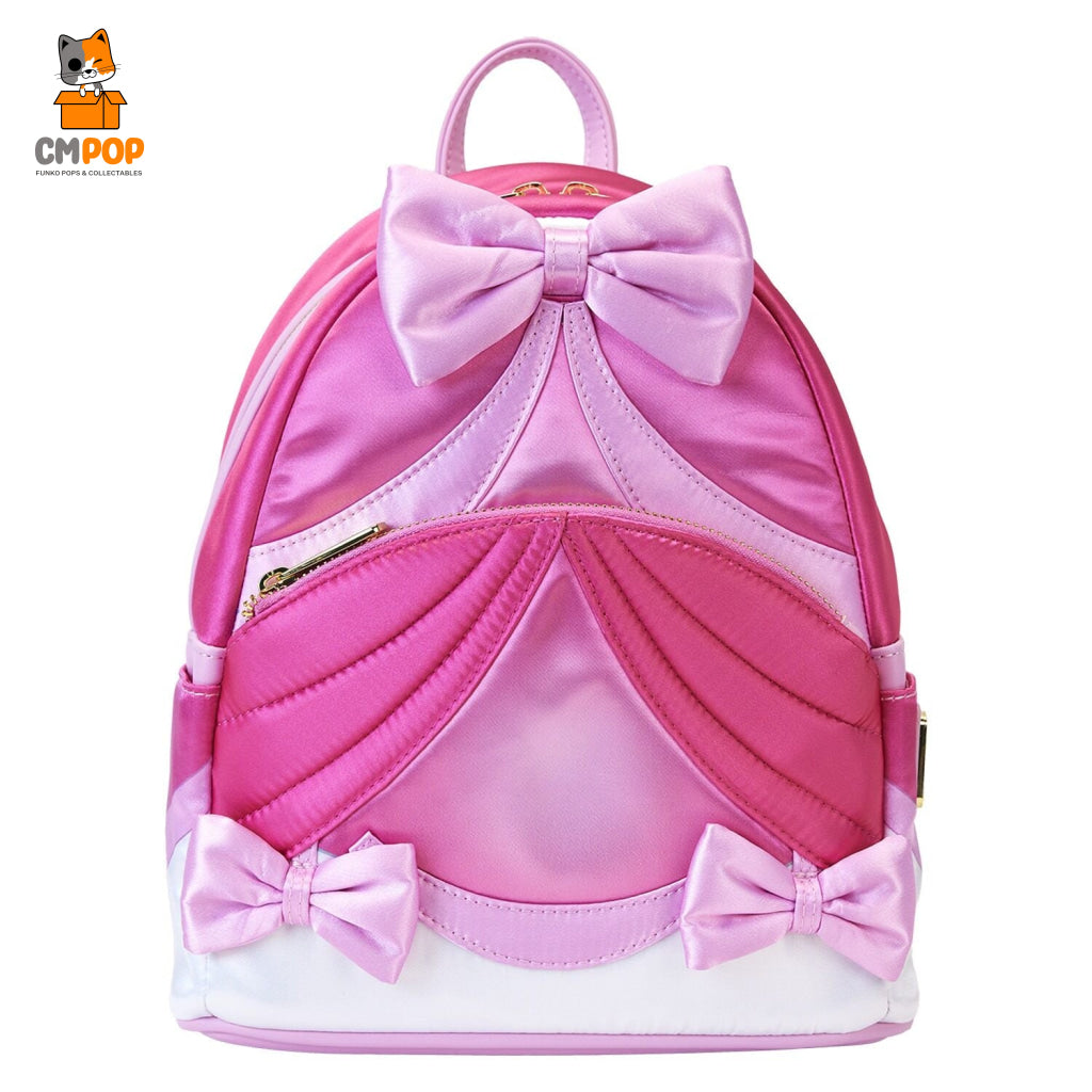 Disney Cinderella 75th Anniversary Pink Bow Mini Backpack - Loungefly Loungefly