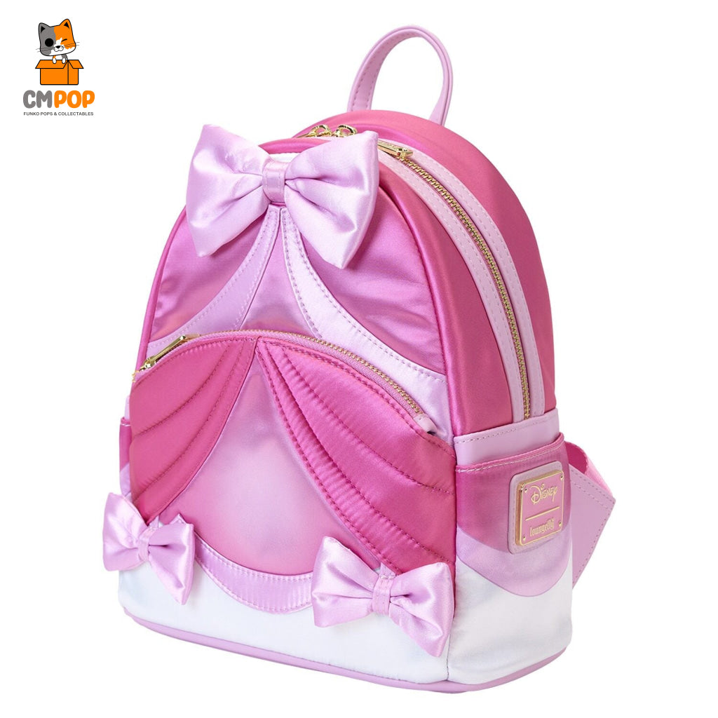 Disney Cinderella 75th Anniversary Pink Bow Mini Backpack - Loungefly Loungefly