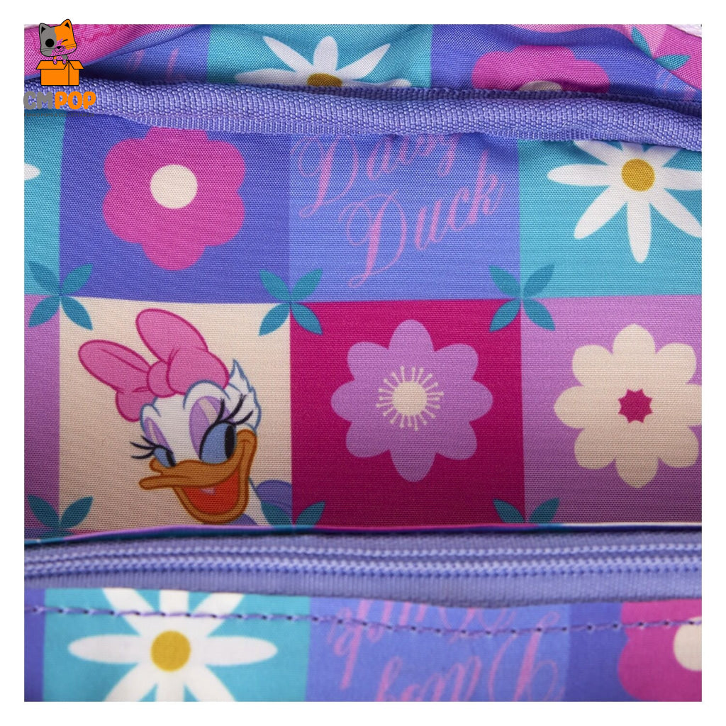 Disney Daisy Duck Nylon Mini Tote - Loungefly Loungefly