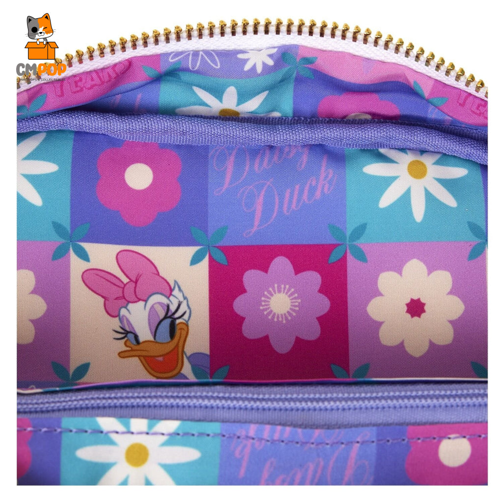 Disney Daisy Duck Nylon Sling Bag/Fanny Pack - Loungefly Loungefly