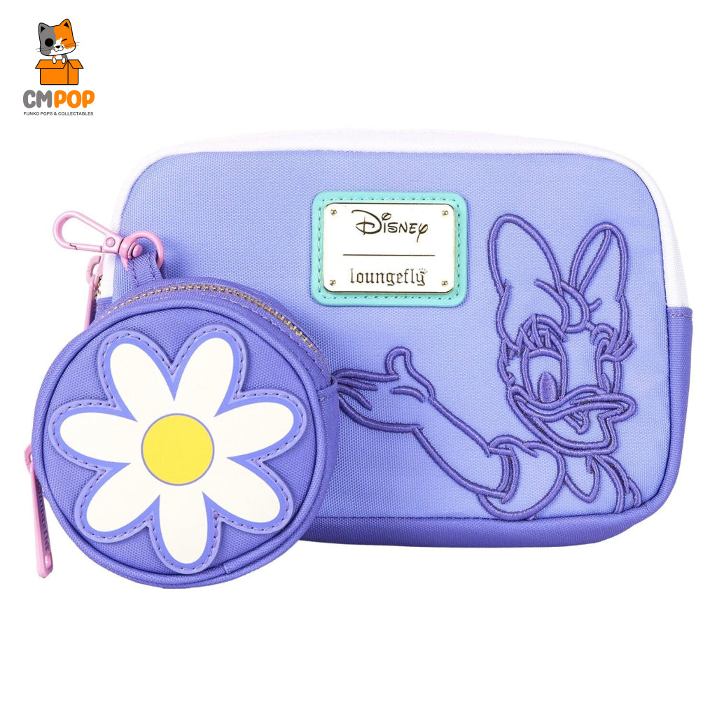 Disney Daisy Duck Nylon Sling Bag/Fanny Pack - Loungefly Loungefly