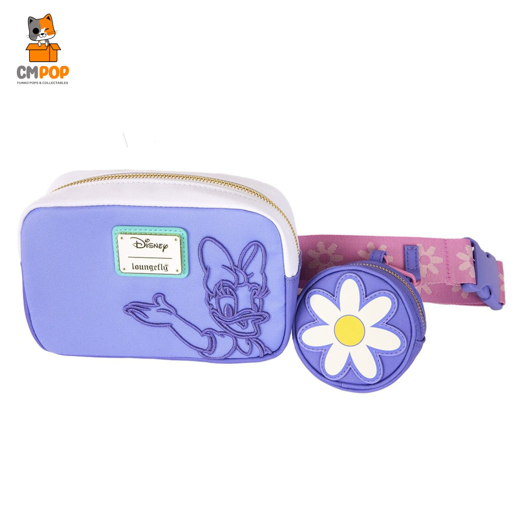 Disney Daisy Duck Nylon Sling Bag/Fanny Pack - Loungefly Loungefly