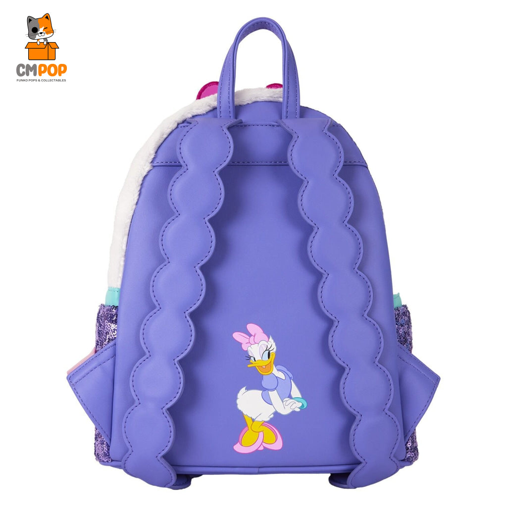 Disney Daisy Duck Plush Mini Backpack - Loungefly Loungefly