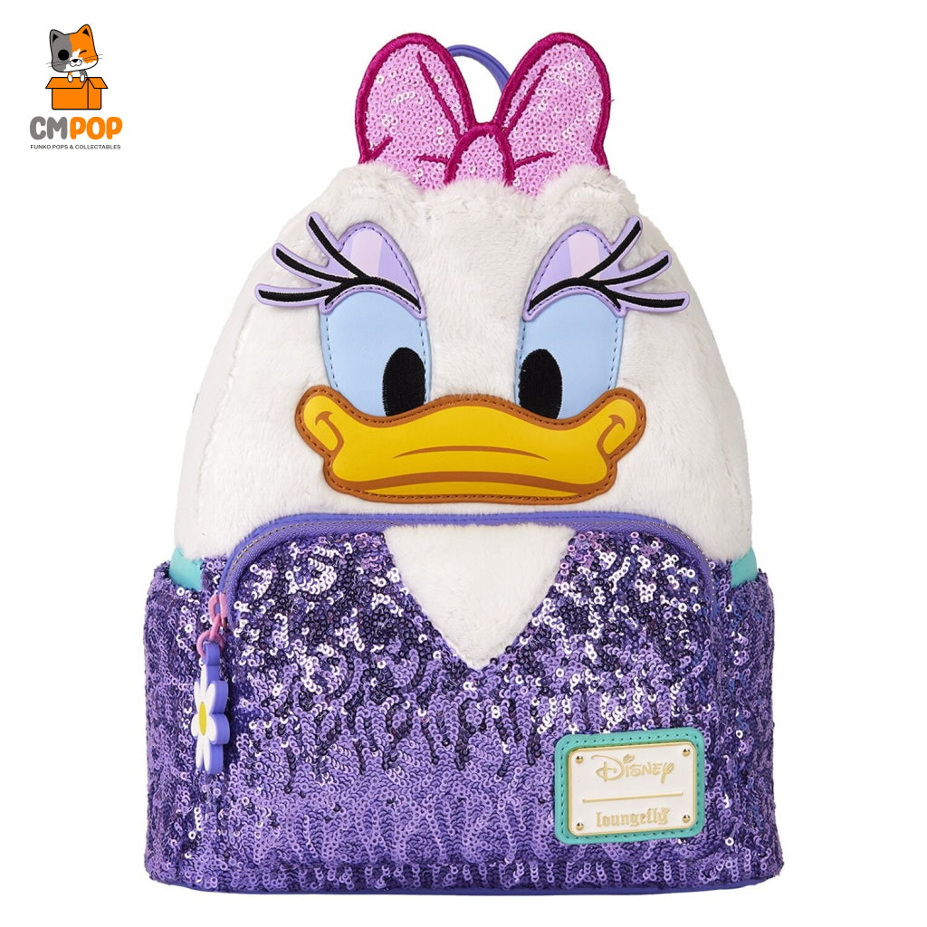 Disney Daisy Duck Plush Mini Backpack - Loungefly Loungefly