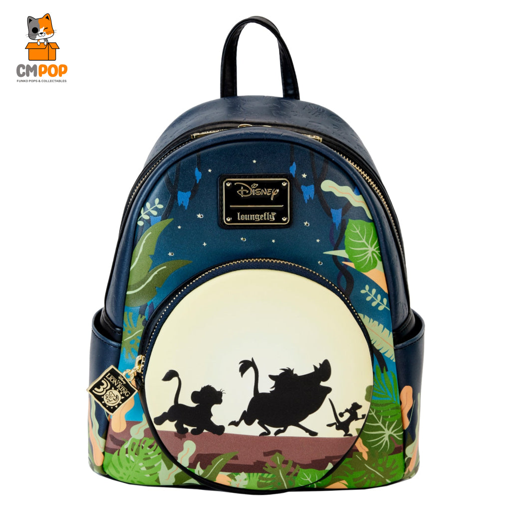 Disney Lion King 30Th Anniversary Hakuna Matata Silo Mini Backpack -Disney - Loungefly