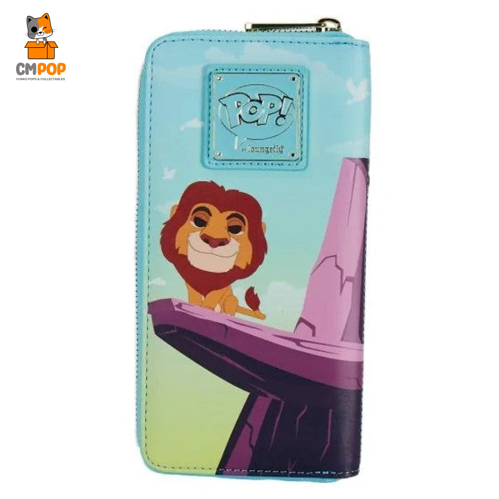 Disney Lion King Pride Rock Zip Around Wallet - Loungefly